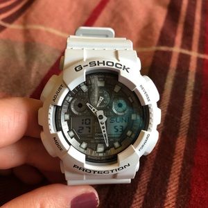 G-Shock watch White